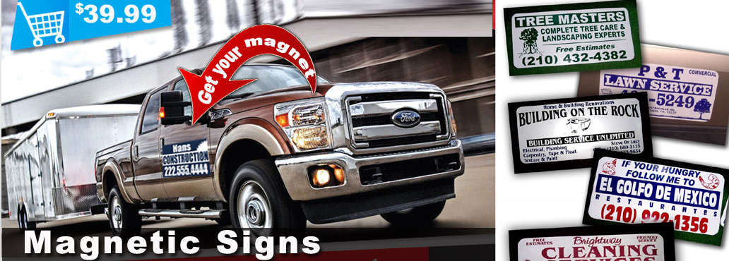 Magnetic Sign Printing Chula Vista
